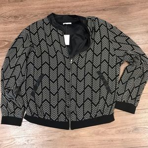 BNWT Pleione Bomber Jacket Black